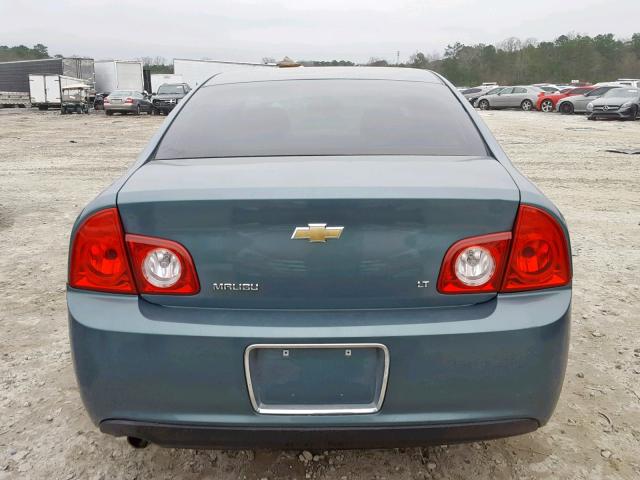 1G1ZH57B09F247168 - 2009 CHEVROLET MALIBU 1LT 青色 照片 9