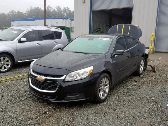 1G11C5SL0EF230599 - 2014 CHEVROLET MALIBU 1LT BLACK photo 2