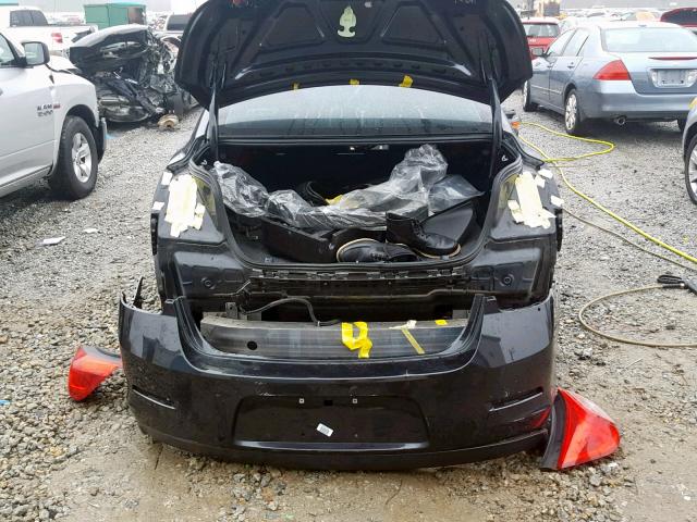 1G11C5SL0EF230599 - 2014 CHEVROLET MALIBU 1LT BLACK photo 9
