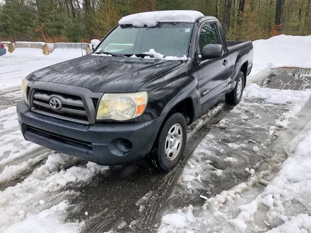 5TENX4CNXAZ683956 - 2010 TOYOTA TACOMA BLACK photo 2