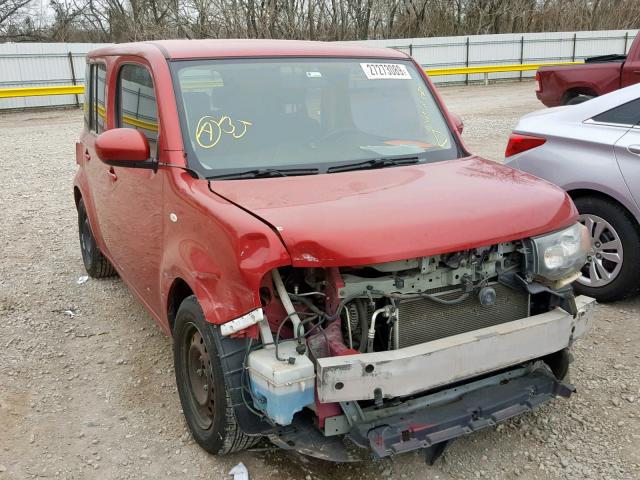 JN8AZ2KRXBT210418 - 2011 NISSAN CUBE BASE ORANGE photo 1