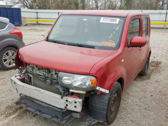 JN8AZ2KRXBT210418 - 2011 NISSAN CUBE BASE ORANGE photo 2