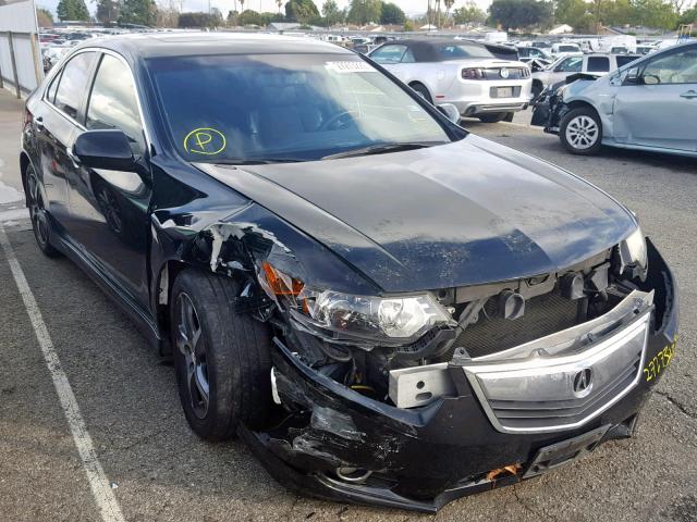 JH4CU2F89DC000530 - 2013 ACURA TSX SE BLACK photo 1