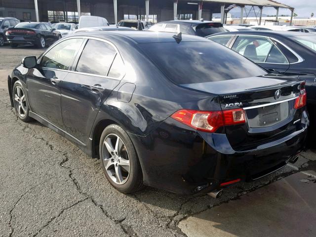 JH4CU2F89DC000530 - 2013 ACURA TSX SE BLACK photo 3