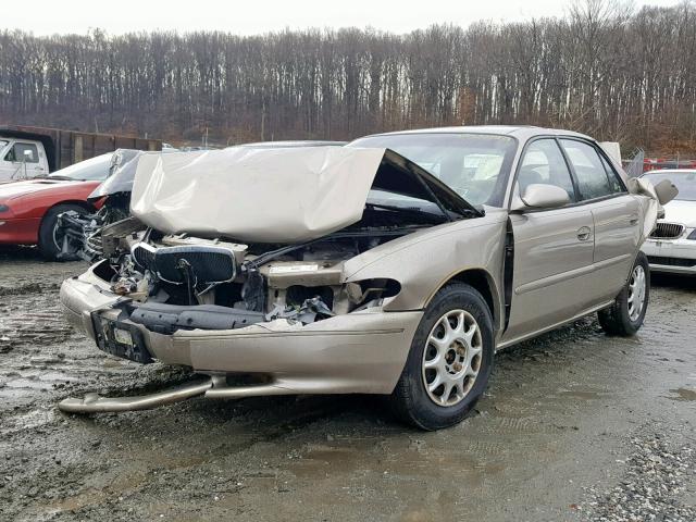 2G4WS52JX31112462 - 2003 BUICK CENTURY CU GOLD photo 2