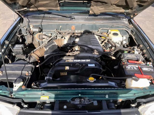 JT3HN86R010356687 - 2001 TOYOTA 4RUNNER SR GREEN photo 10