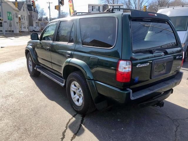 JT3HN86R010356687 - 2001 TOYOTA 4RUNNER SR GREEN photo 3