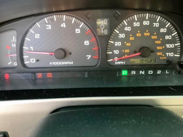 JT3HN86R010356687 - 2001 TOYOTA 4RUNNER SR GREEN photo 9