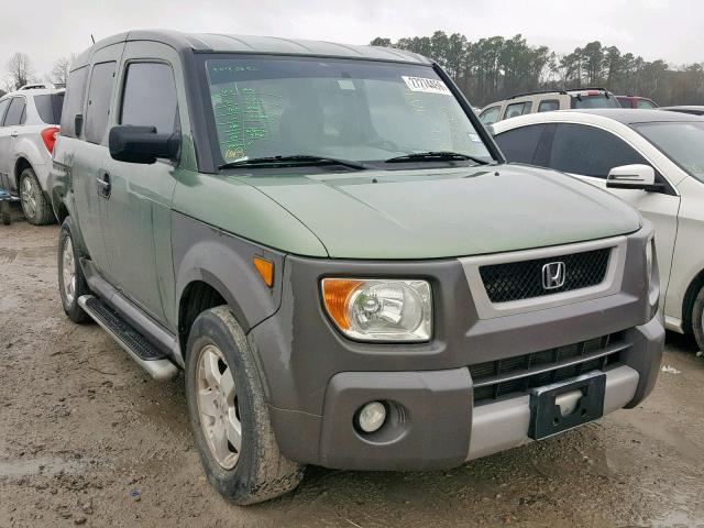 5J6YH286X5L031417 - 2005 HONDA ELEMENT EX GREEN photo 1