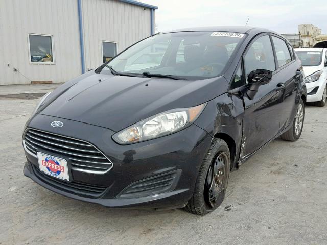 3FADP4TJ1EM228446 - 2014 FORD FIESTA S BLACK photo 2