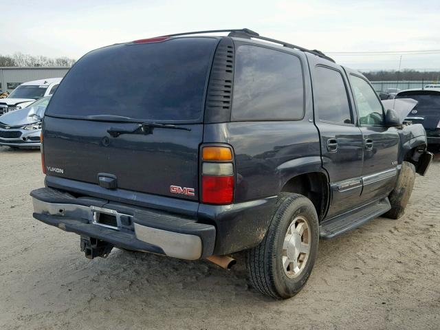 1GKEC13T65J155909 - 2005 GMC YUKON BLACK photo 4