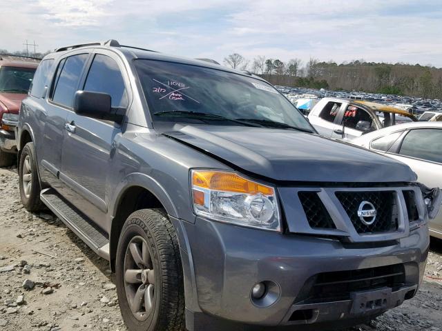 5N1BA0NDXFN612845 - 2015 NISSAN ARMADA SV GRAY photo 1