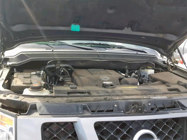 5N1BA0NDXFN612845 - 2015 NISSAN ARMADA SV GRAY photo 7