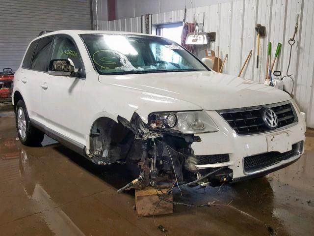 WVGCM67L74D018283 - 2004 VOLKSWAGEN TOUAREG 4. WHITE photo 1