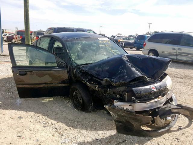 1G8AG52F04Z105342 - 2004 SATURN ION LEVEL BLACK photo 1