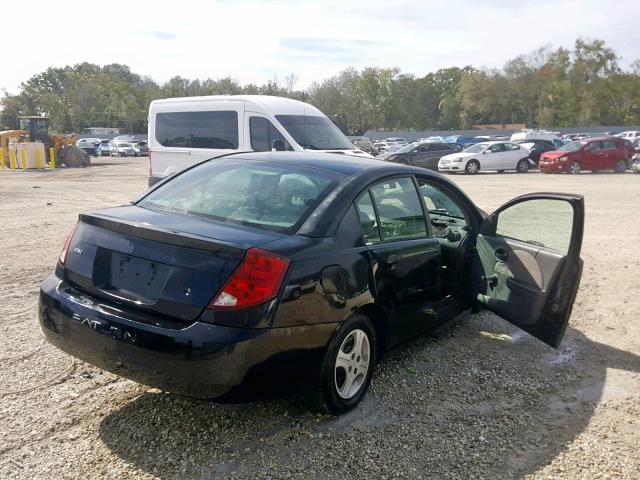 1G8AG52F04Z105342 - 2004 SATURN ION LEVEL BLACK photo 4