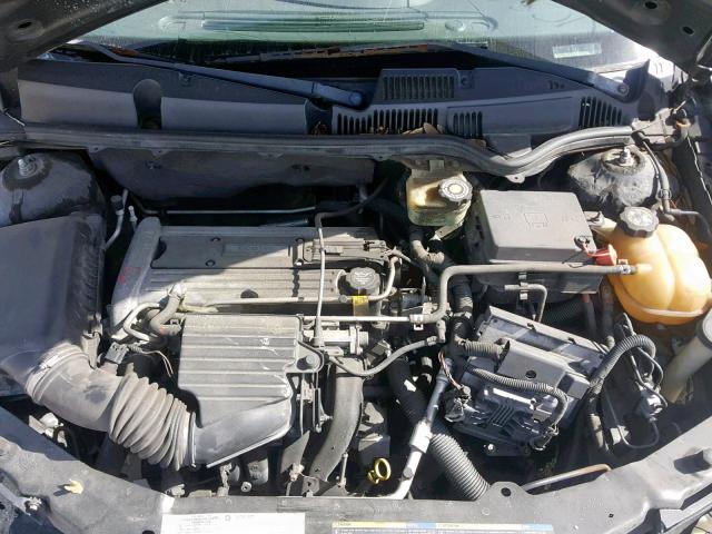 1G8AG52F04Z105342 - 2004 SATURN ION LEVEL BLACK photo 7