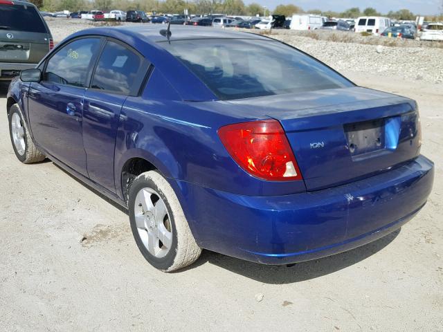 1G8AN15F76Z184537 - 2006 SATURN ION LEVEL BLUE photo 3