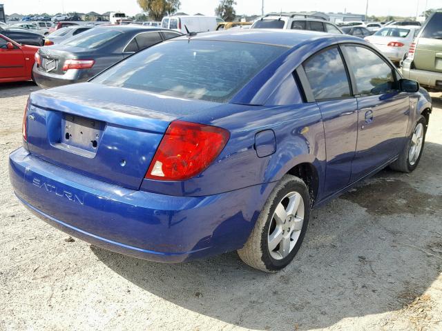 1G8AN15F76Z184537 - 2006 SATURN ION LEVEL BLUE photo 4