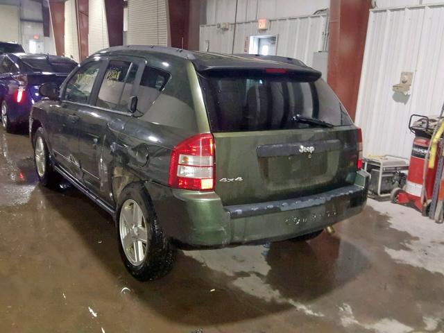 1J4FF47B99D205971 - 2009 JEEP COMPASS SP მწვანე ფოტო 3