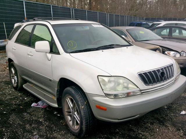 JTJHF10U320238032 - 2002 LEXUS RX 300 WHITE photo 1