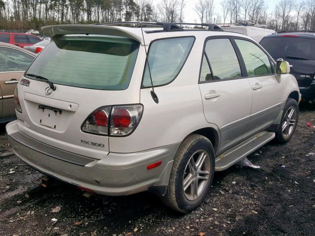 JTJHF10U320238032 - 2002 LEXUS RX 300 WHITE photo 4