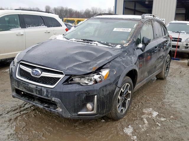 JF2GPAKC5H8203052 - 2017 SUBARU CROSSTREK BLACK photo 2