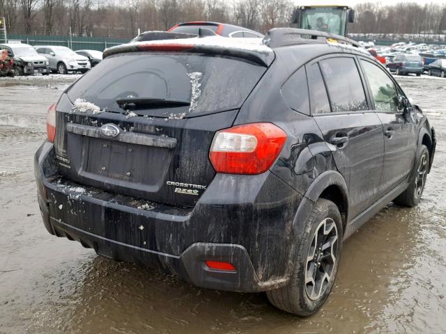 JF2GPAKC5H8203052 - 2017 SUBARU CROSSTREK BLACK photo 4