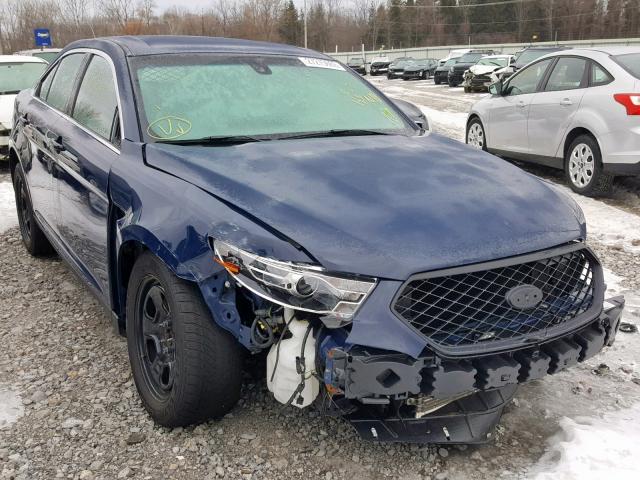 1FAHP2MK5GG113553 - 2016 FORD TAURUS POL BLUE photo 1