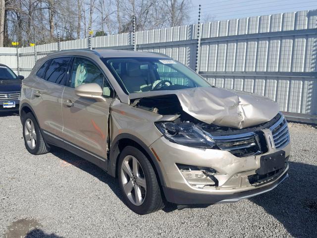 5LMCJ1C95HUL57469 - 2017 LINCOLN MKC PREMIE BEIGE photo 1