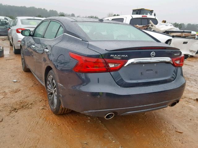 1N4AA6AP7GC397026 - 2016 NISSAN MAXIMA 3.5 BLUE photo 3