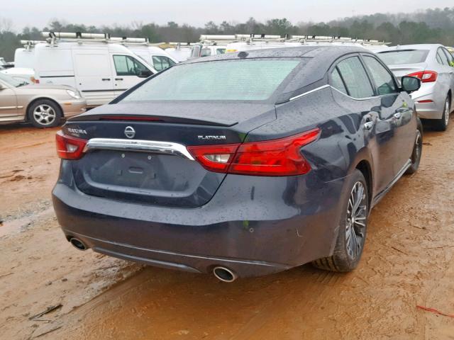 1N4AA6AP7GC397026 - 2016 NISSAN MAXIMA 3.5 BLUE photo 4