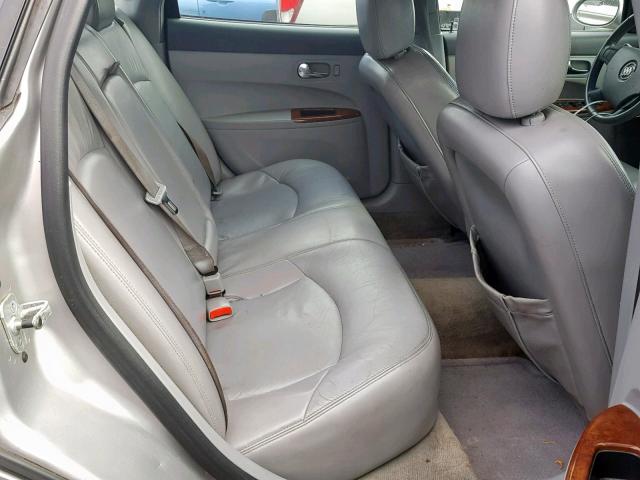 2G4WE567651197891 - 2005 BUICK LACROSSE C SILVER photo 6