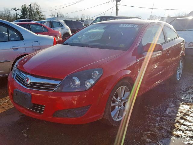 W08AT271685097024 - 2008 SATURN ASTRA XR RED photo 2