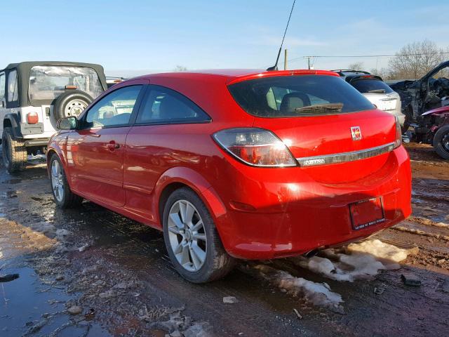 W08AT271685097024 - 2008 SATURN ASTRA XR RED photo 3