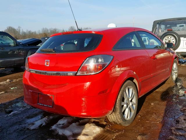 W08AT271685097024 - 2008 SATURN ASTRA XR RED photo 4