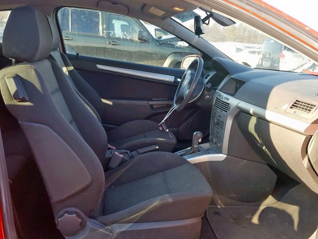 W08AT271685097024 - 2008 SATURN ASTRA XR RED photo 5