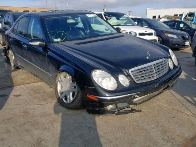 WDBUF56J16A808677 - 2006 MERCEDES-BENZ E 350 BLACK photo 1