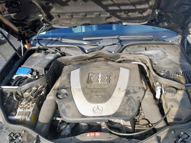 WDBUF56J16A808677 - 2006 MERCEDES-BENZ E 350 BLACK photo 7