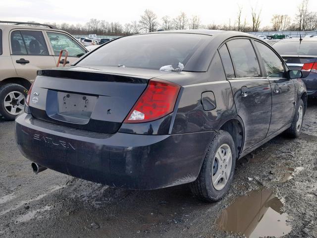 1G8AF52F44Z106495 - 2004 SATURN ION LEVEL BLACK photo 4