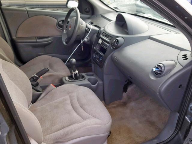 1G8AF52F44Z106495 - 2004 SATURN ION LEVEL BLACK photo 5