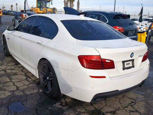 WBAKN9C5XGD961937 - 2016 BMW 550 I WHITE photo 3