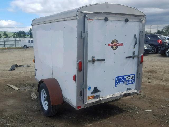 4YMCL08127T102424 - 2007 TRAIL KING ENCLOSED WHITE photo 3