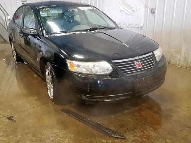 1G8AJ55F66Z201119 - 2006 SATURN ION LEVEL BLACK photo 1