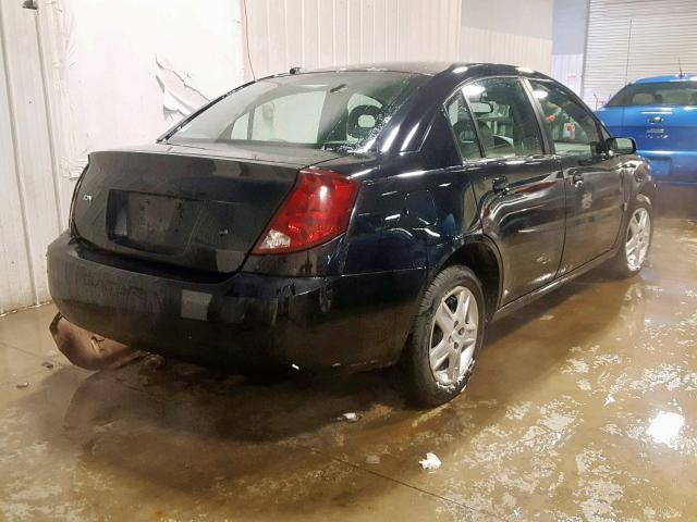 1G8AJ55F66Z201119 - 2006 SATURN ION LEVEL BLACK photo 4