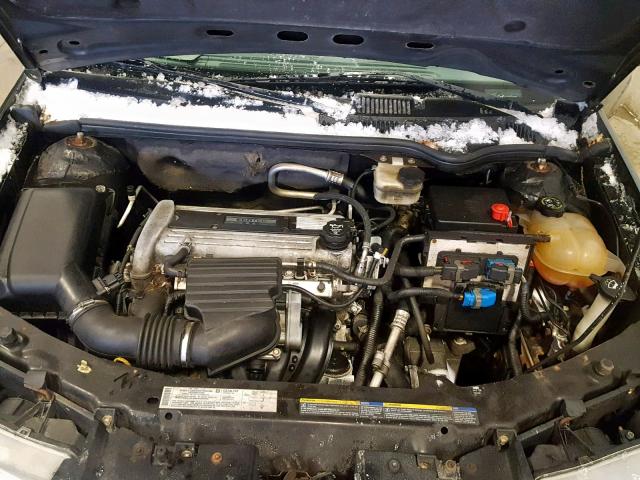 1G8AJ55F66Z201119 - 2006 SATURN ION LEVEL BLACK photo 7