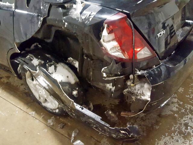 1G8AJ55F66Z201119 - 2006 SATURN ION LEVEL BLACK photo 9