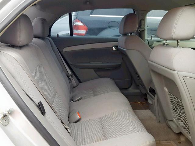 1G1ZG57B394111082 - 2009 CHEVROLET MALIBU LS SILVER photo 6
