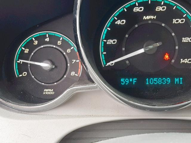 1G1ZG57B394111082 - 2009 CHEVROLET MALIBU LS SILVER photo 8