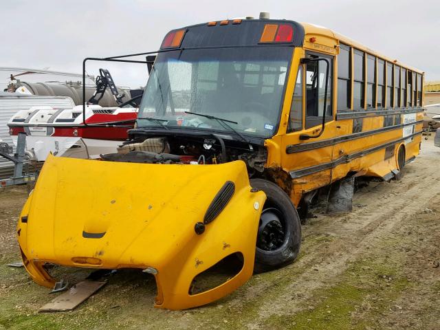 4UZABRDT2ACAP9516 - 2010 FREIGHTLINER CHASSIS B2 YELLOW photo 2